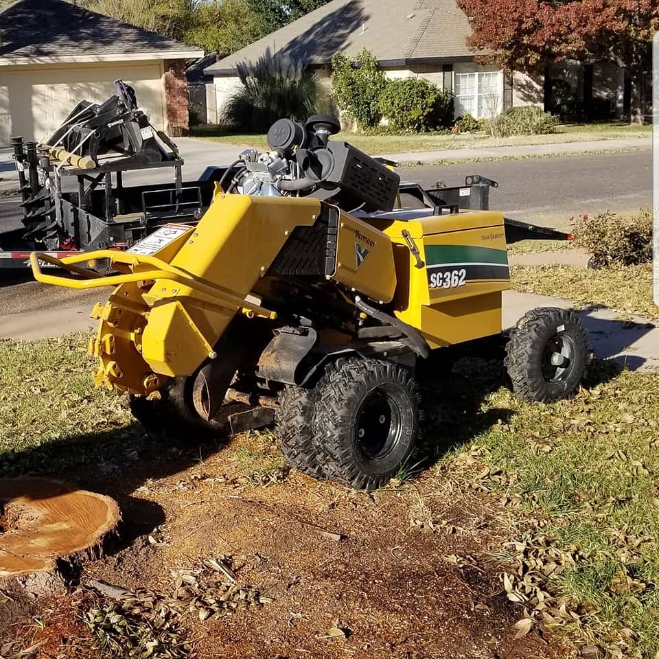 Vermeer SC362 stump cutter