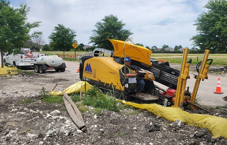 Mission Site Services drilling rig